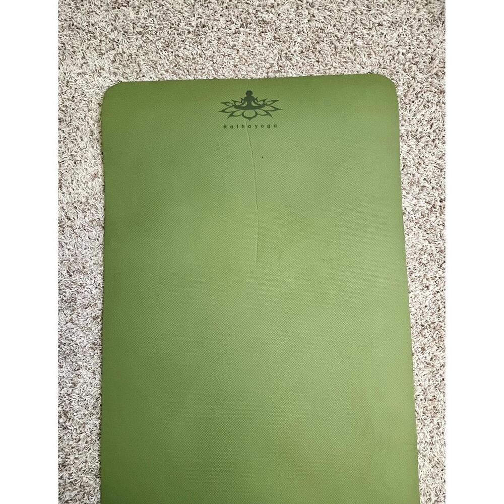 Hatha Yoga Mat – Extra Thick, Non-Slip, Eco TPE, 72” x 27”